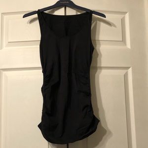 Black Maternity Tank Top